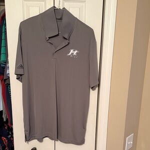 Adidas Men's Polo Shirt in Charcoal Houston County High School Golf